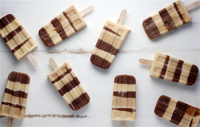 Image of CHOCOLATE PEANUT BUTTER POPS